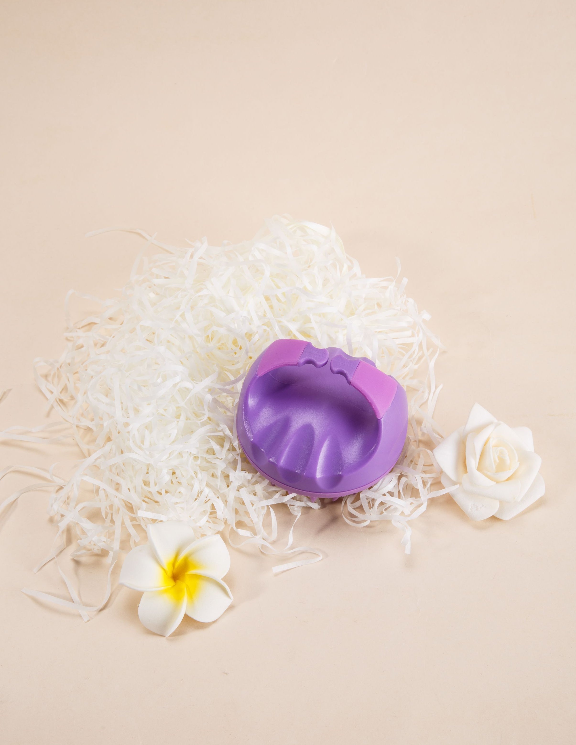 Purple Scalp Massager