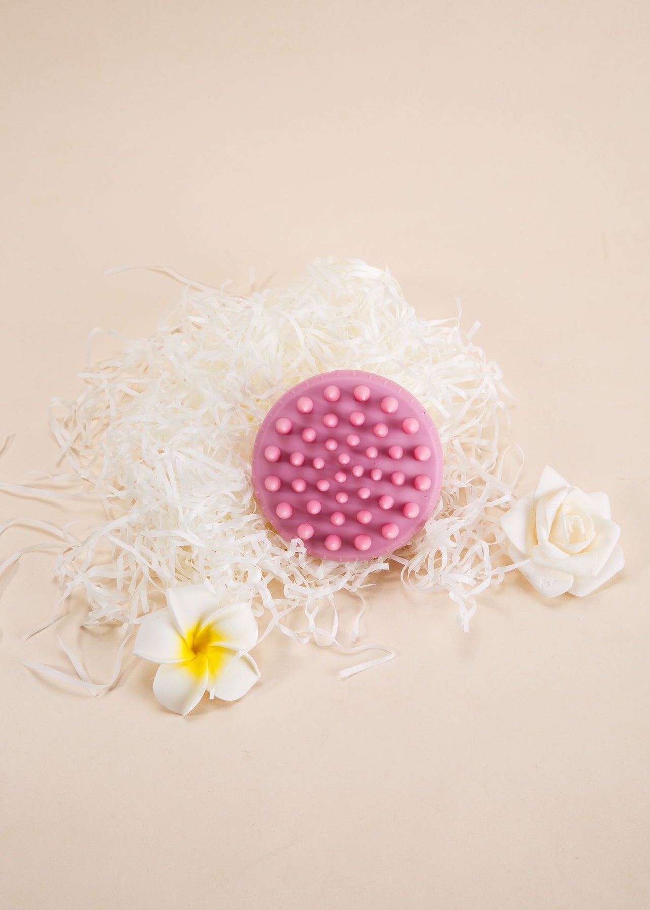 Pink Scalp Massager