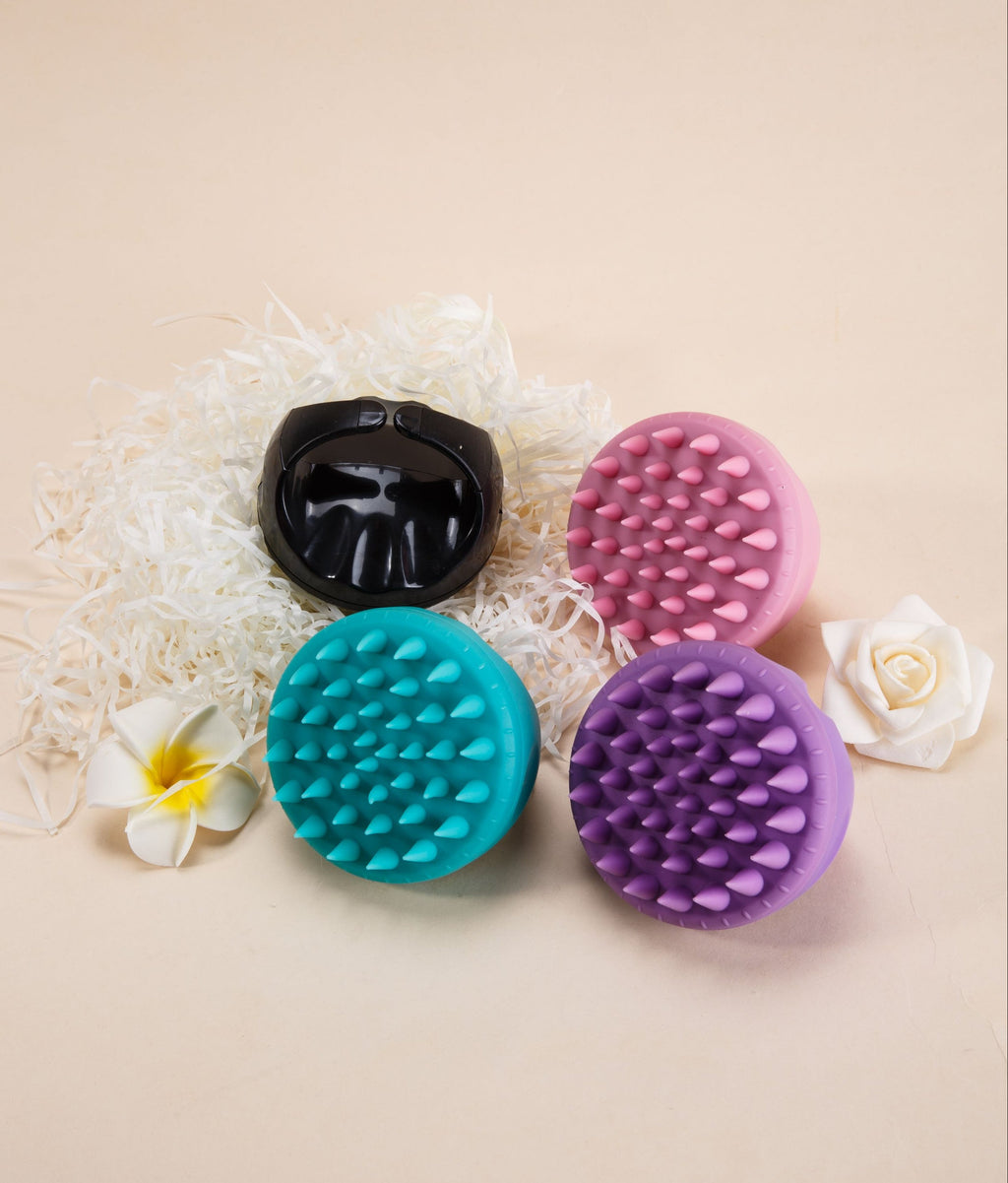 Teal Scalp Massager