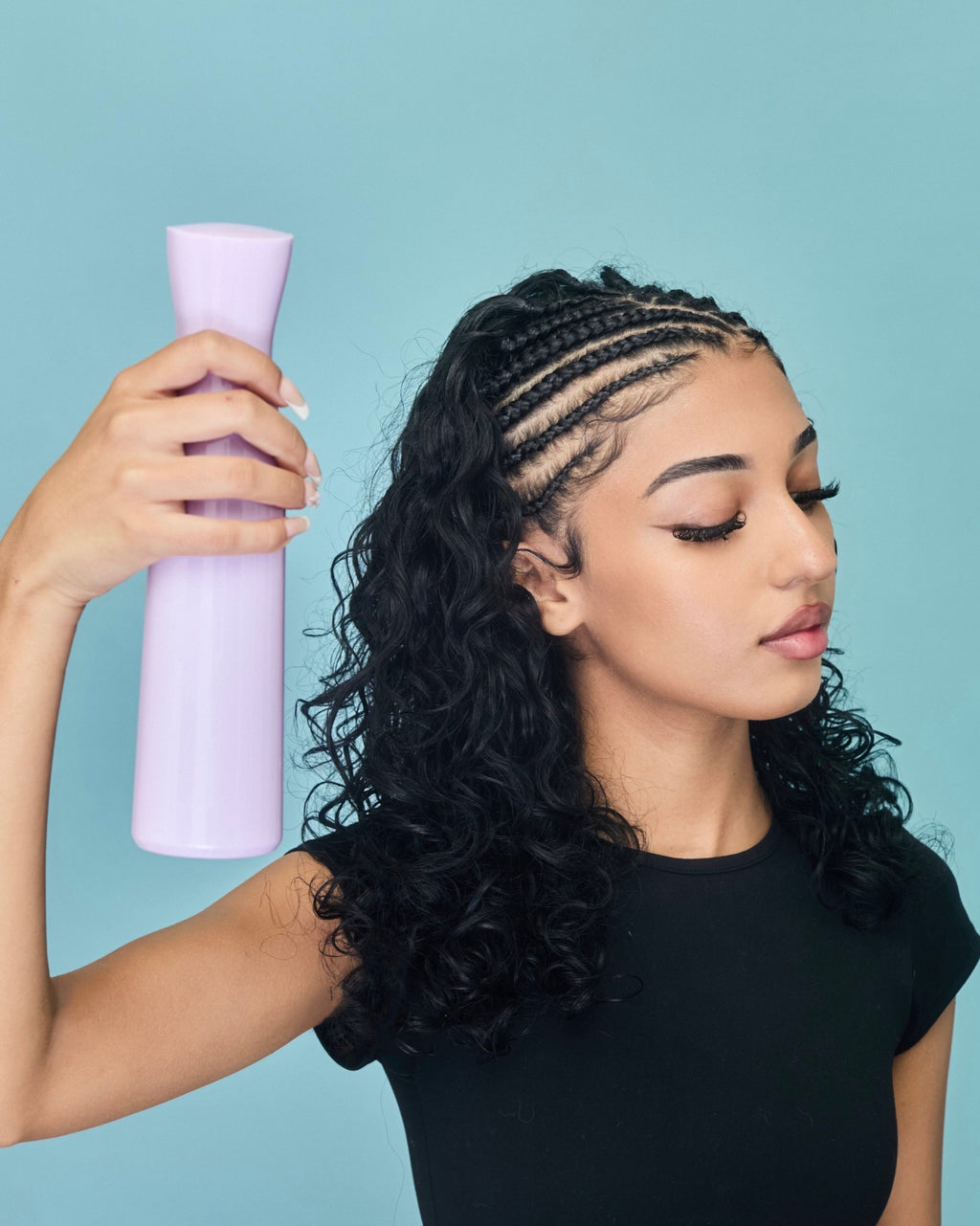Purple Spray Bottle