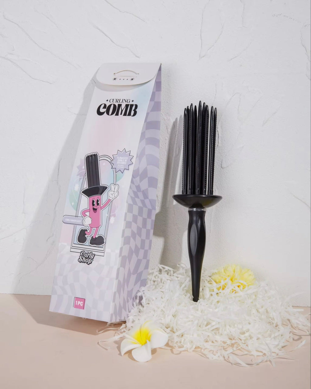 Black Curling Comb