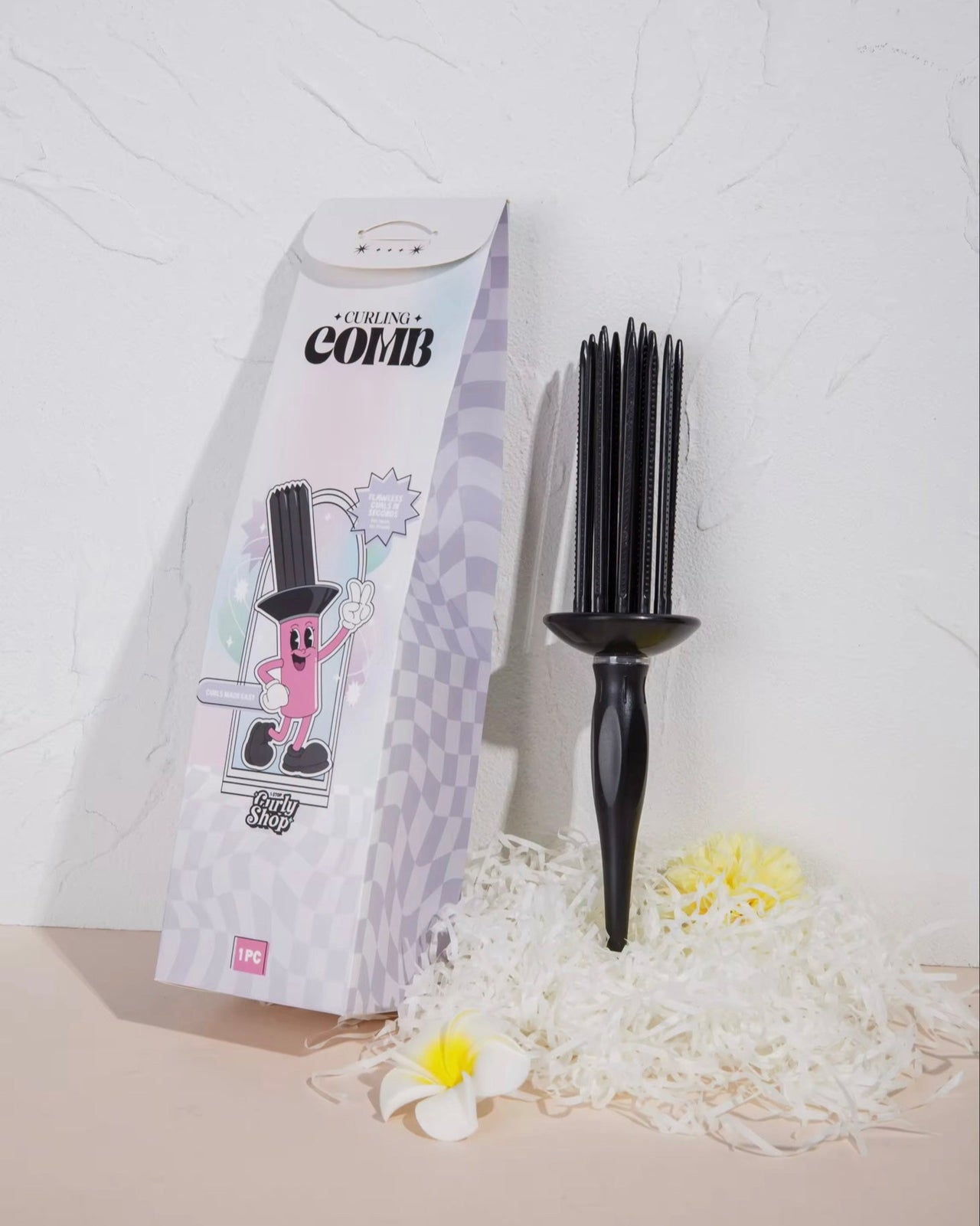 Black Curling Comb