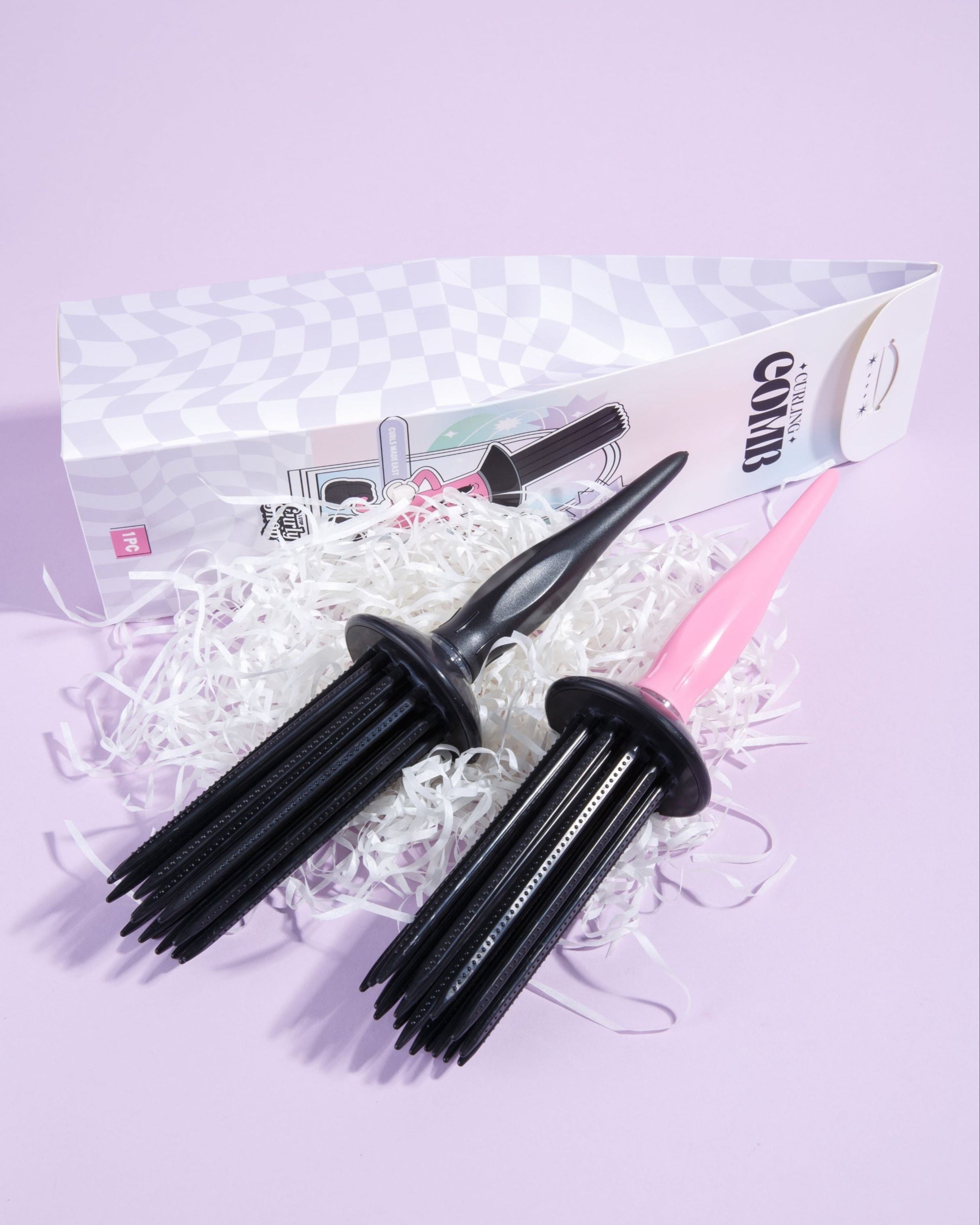 Black Curling Comb