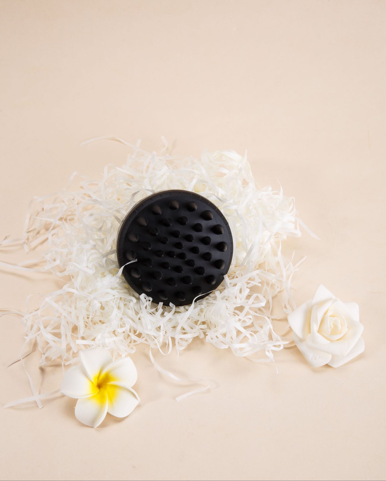 Black Scalp Massager