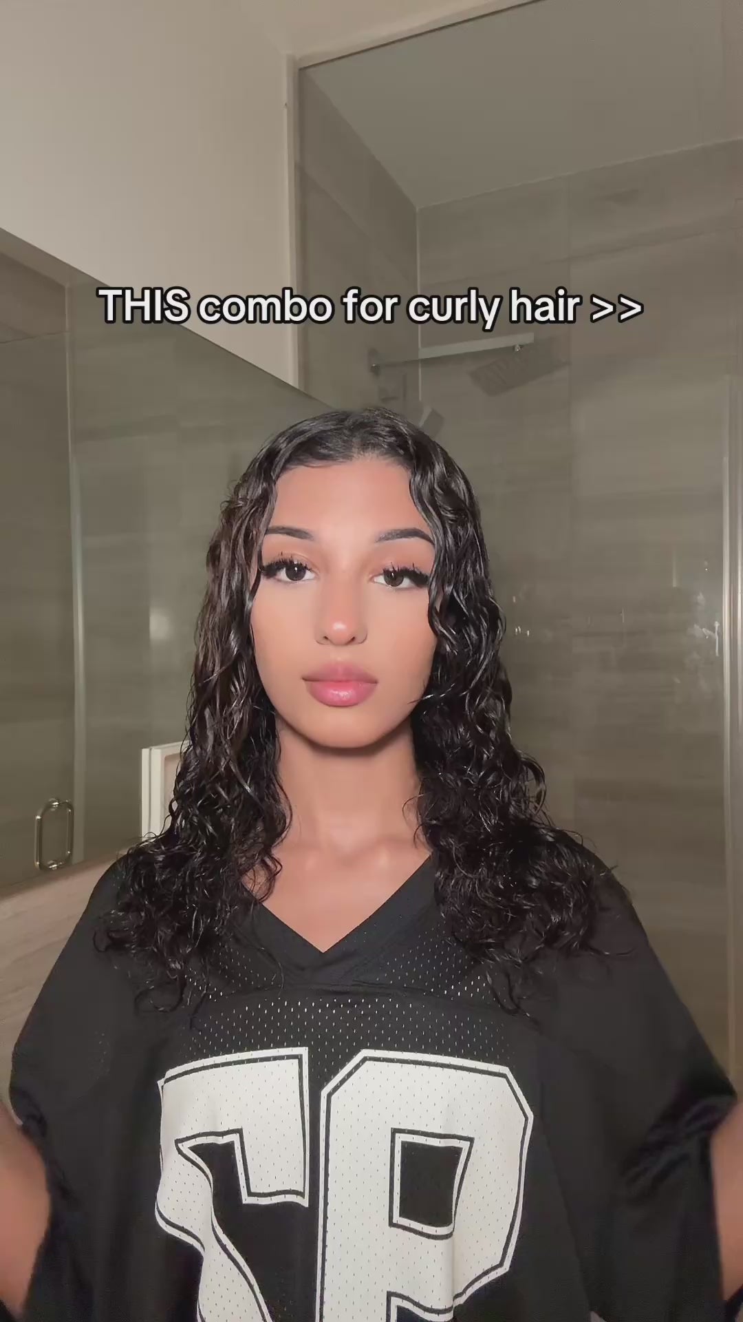 Teal Curling Comb